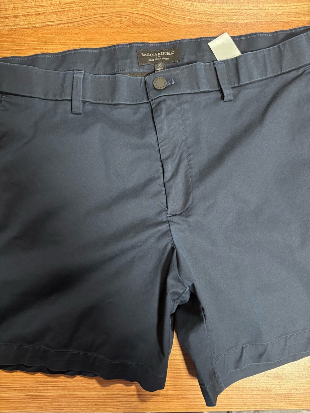 Banana Republic Men's Navy chino shorts